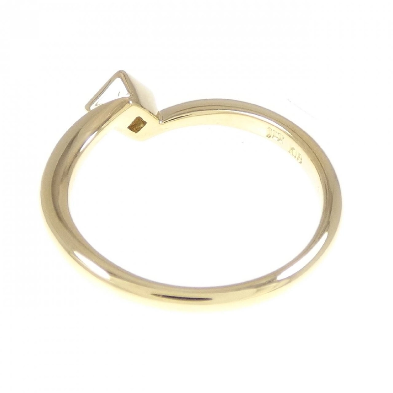 Nhẫn kim cương K18YG 0.11CT 670504