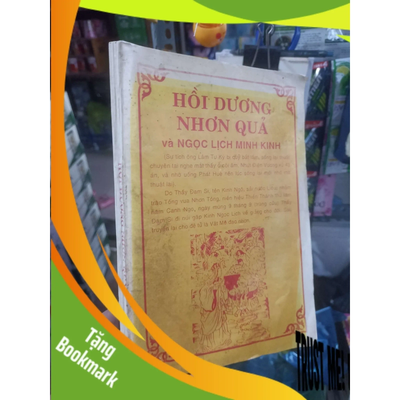 (TẶNG BOOKMARK) Hồi dương nhơn quả và ngọc lịch minh kinh mới 80% ố Phật giáo RBK2702 945306