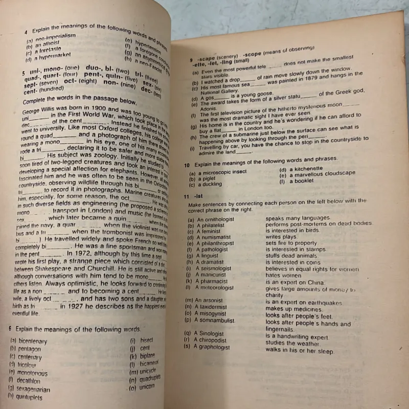 Advanced Vocabulary and Idiom 1005326