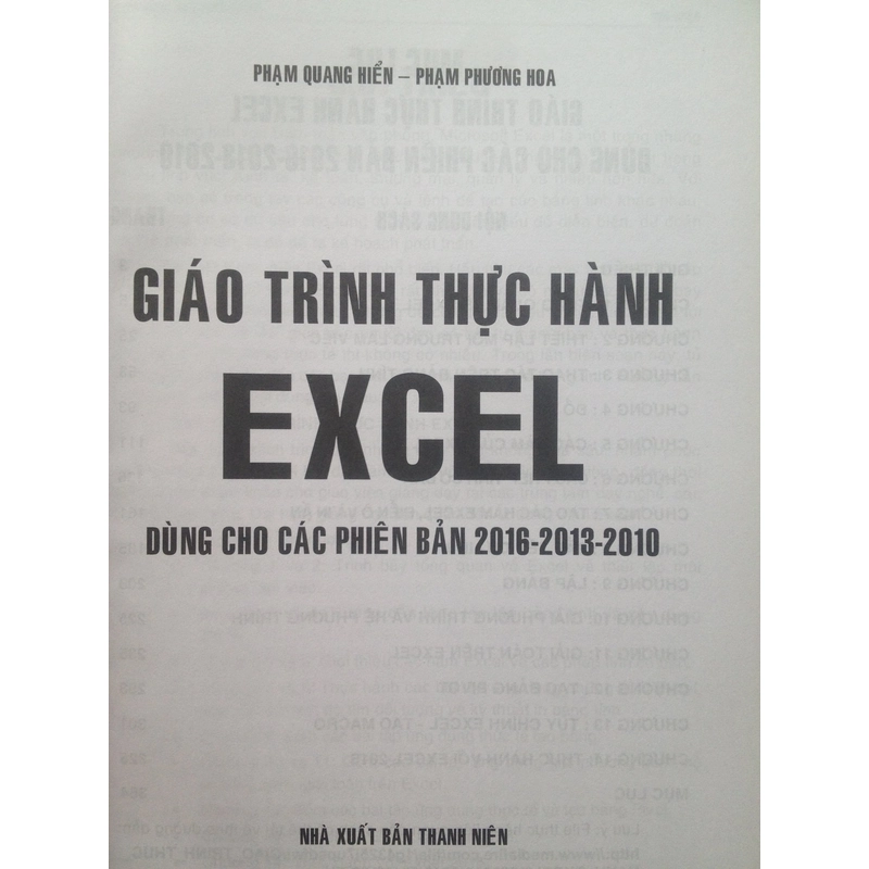 GIÁO TRÌNH THỰC HÀNH EXCEL 488449