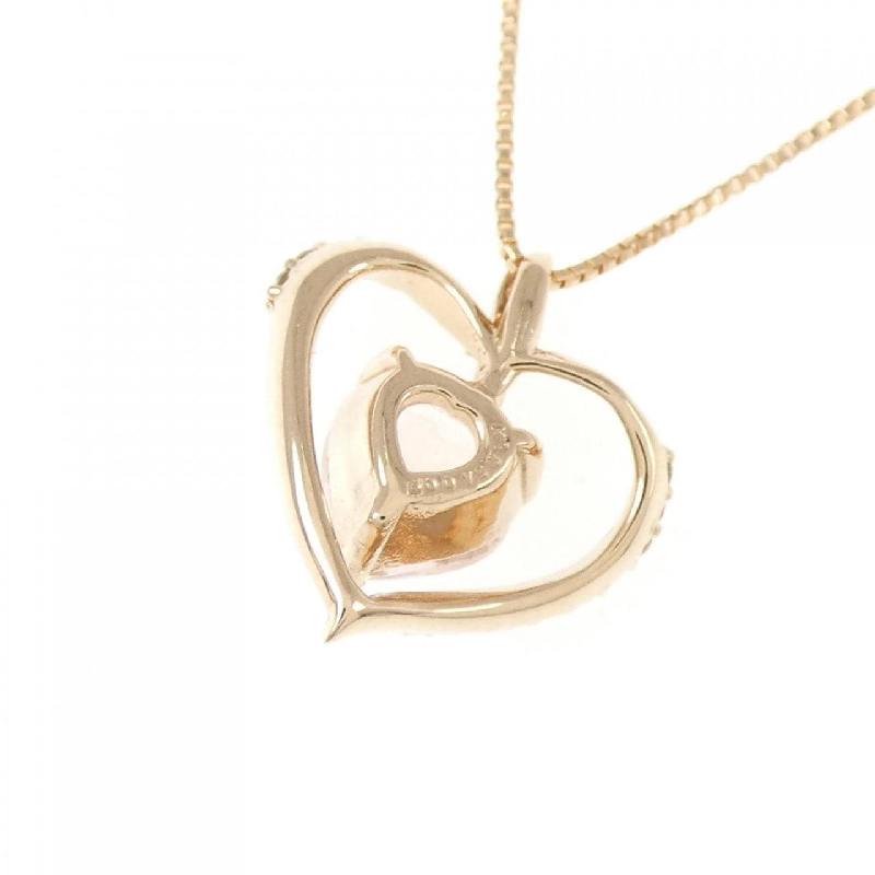 K18PG Dây chuyền hình trái tim Beryl 0.54CT - Hàng hiệu Chính hãng 860622