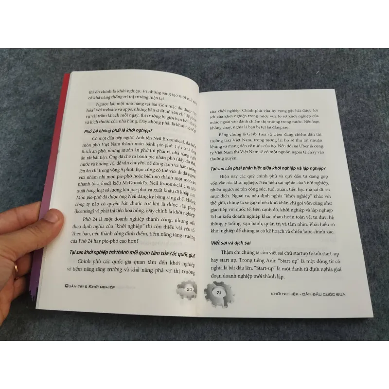 QUẢN TRỊ & KHỞI NGHIỆP. KHỞI NGHIỆP DẪN ĐẦU CUỘC ĐUA 957263