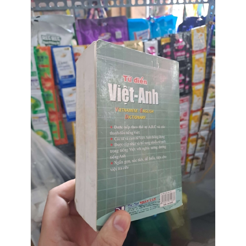 Từ Điển Việt - Anh 175000 Từ - Nguyễn Ngọc Ánh, Quang Hưng 2005 mới 80% ố HỌC NGOẠI NGỮ HCM3012 925001