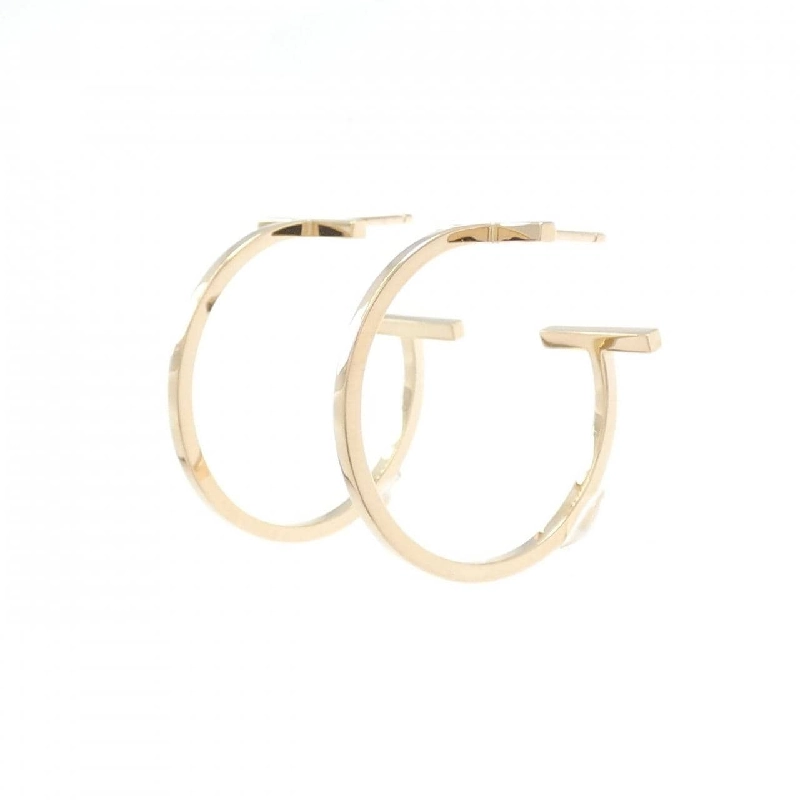 Bông tai hình vòng T của Tiffany - Hàng hiệu Authentic 844604