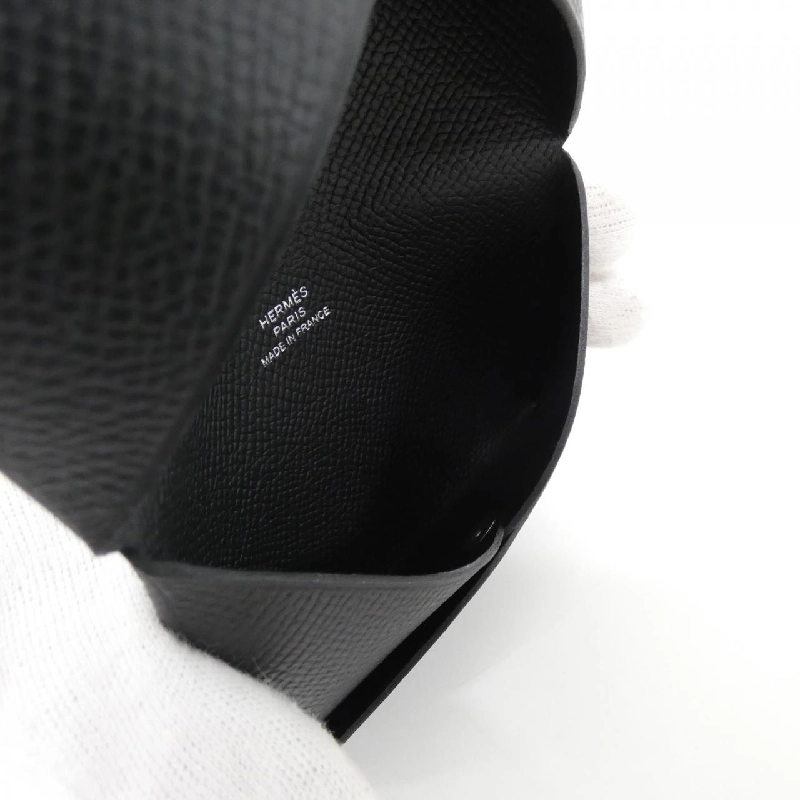 【Sản phẩm chưa sử dụng】Thẻ đựng thẻ Hermes Calvi 044164CK 624155