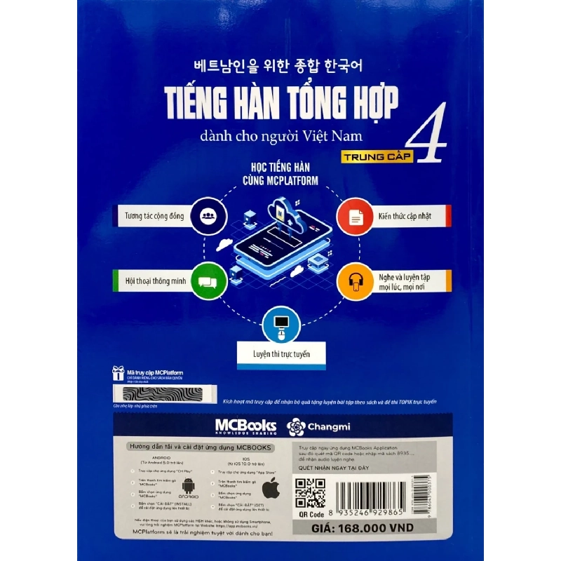 Tiếng Hàn Tổng Hợp Dành Cho Người Việt Nam - Trung Cấp 4 - Nhiều Tác Giả 285268