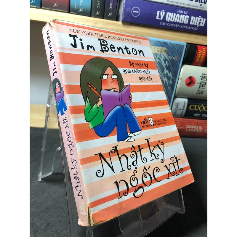 Nhật ký ngốc xít 2009 mới 70% ố rách nhẹ góc bìa Jim benton HPB1409 VĂN HỌC 917248