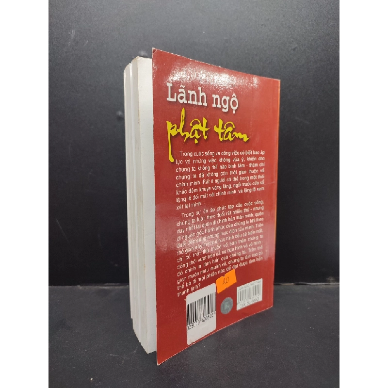 Lãnh Ngộ Phật Tâm mới 70% ố nhẹ, có chữ ký đầu trang 2012 HCM2606 Triệu Hoàng TÂM LINH - TÔN GIÁO - THIỀN 174843