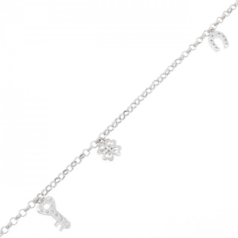 K18WG Vòng tay kim cương 0.23CT - Hàng hiệu Chính hãng 873474
