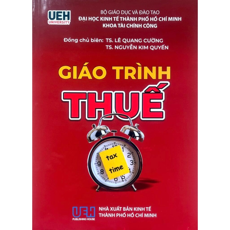 Giáo trình Thuế 540528