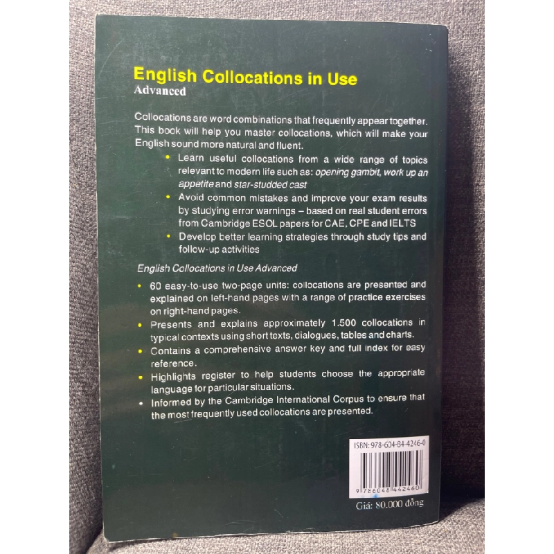 Từ vựng tiếng anh thực hành Felicity O Dell 2019 mới 80% viết mực HPb0205 459318