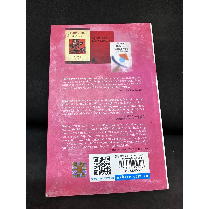 Trong sương hồng hiện ra - Hồ Anh Thái, mới 90% SBM0201 Oreka-Blogmeo 61468