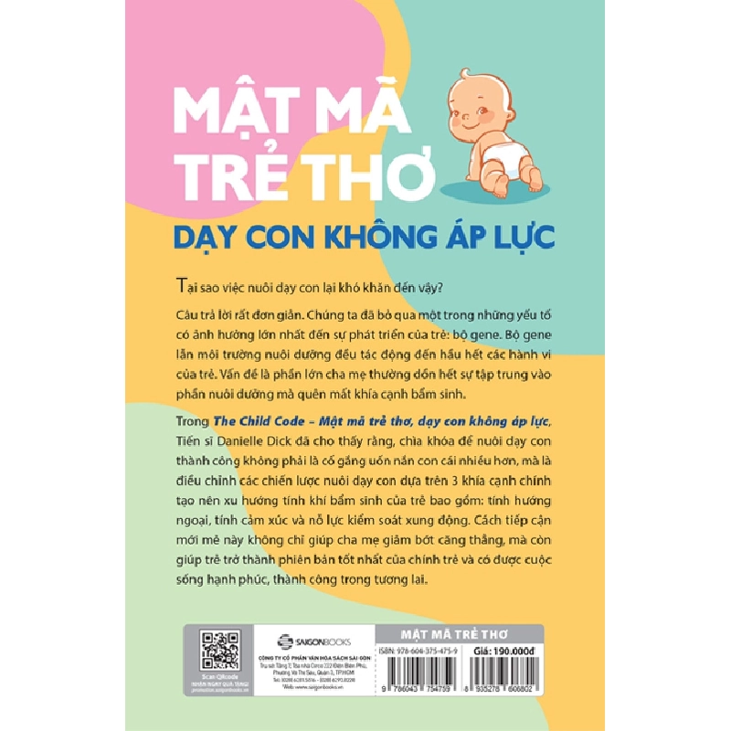 Mật Mã Trẻ Thơ - Dạy Con Không Áp Lực - Tiến sĩ Danielle Dick 289146