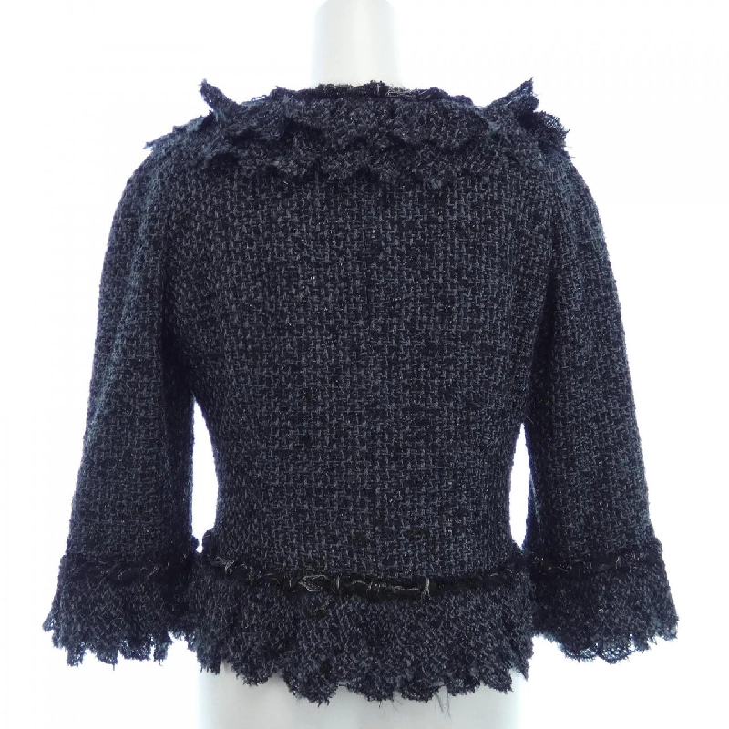 【Khuyến mãi】Áo khoác không cổ CHANEL 639549