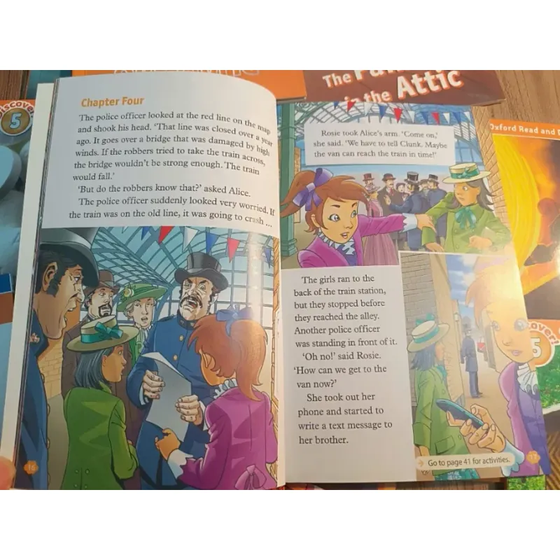 Sách khoa học - Oxford read and discover/imagine level 5, 14 cuốn tặng file nghe 936557