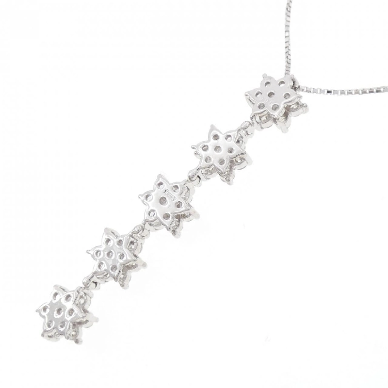 K18WG Dây chuyền kim cương 1.00CT - Hàng hiệu Chính hãng 862485