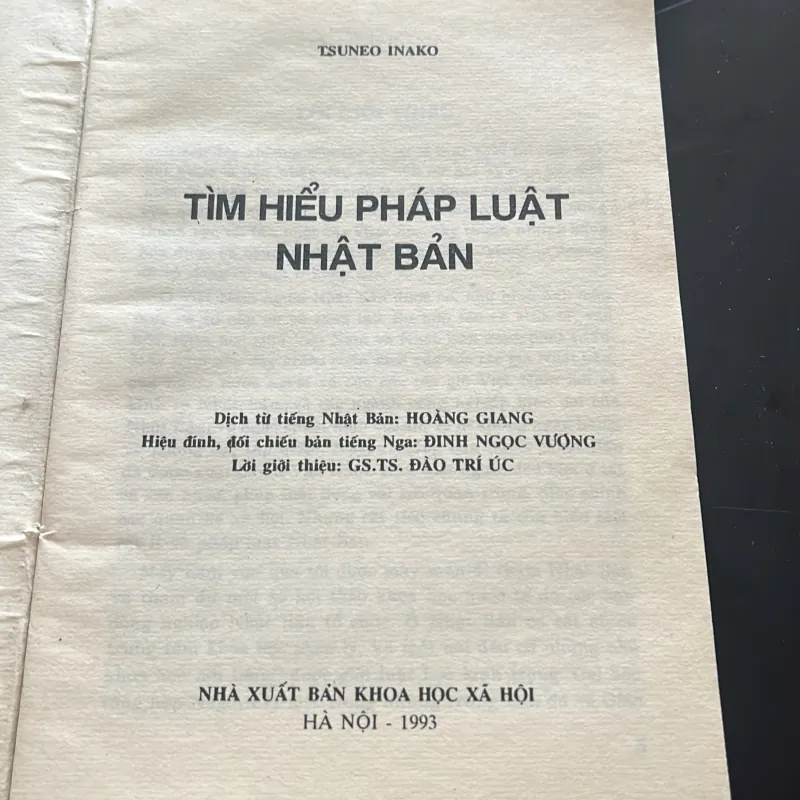 Pháp luật Nhật Bản - Đào Trú Úc giới thiệu 1029287