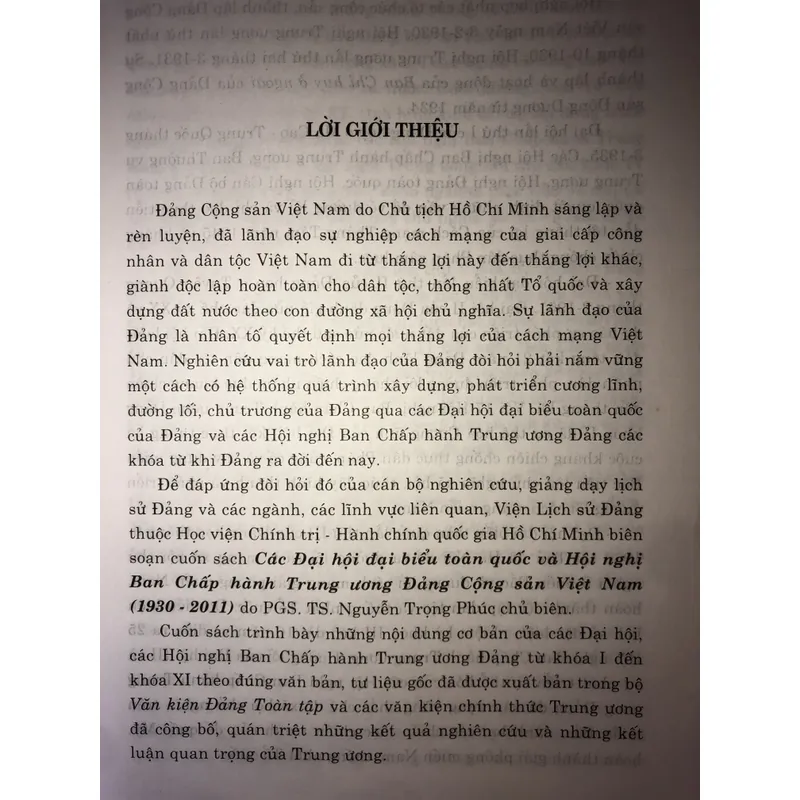 Các đại hội đại biểu toàn quốc  708820