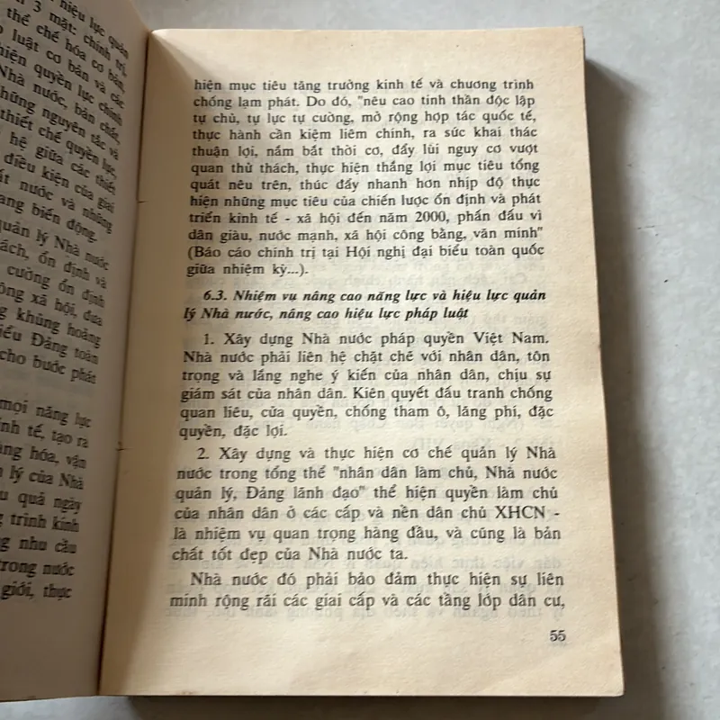 Nâng cao quyền lực năng lực hiệu lực quản lý nhà nước 739385