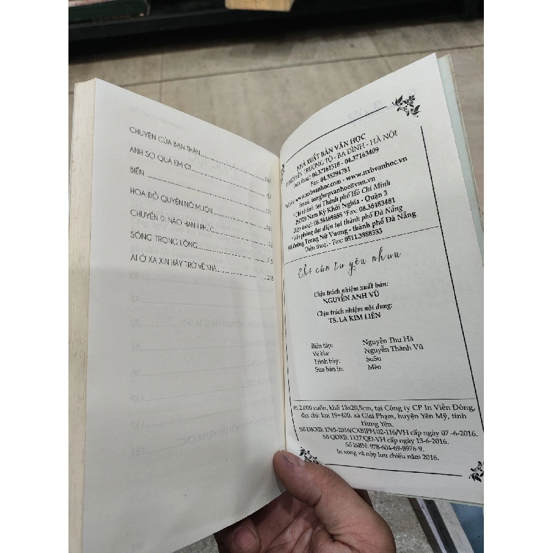 Chỉ Cần Ta Yêu Nhau - Văn Học Trẻ Tuyển Chọn 1010901