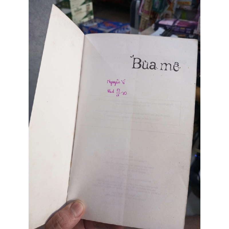 Bùa Mê - Aprilynne Pike 2010 mới 80% ố Tiểu Thuyết HCM1004 1007722