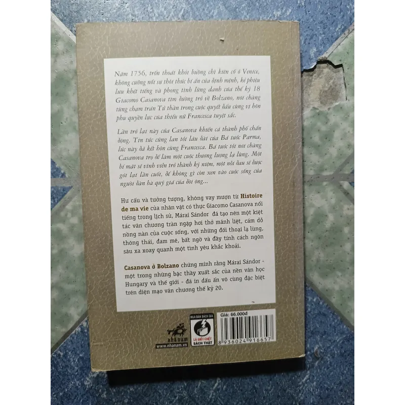 Casanova ở Bolzano - Marai Sandor 997348