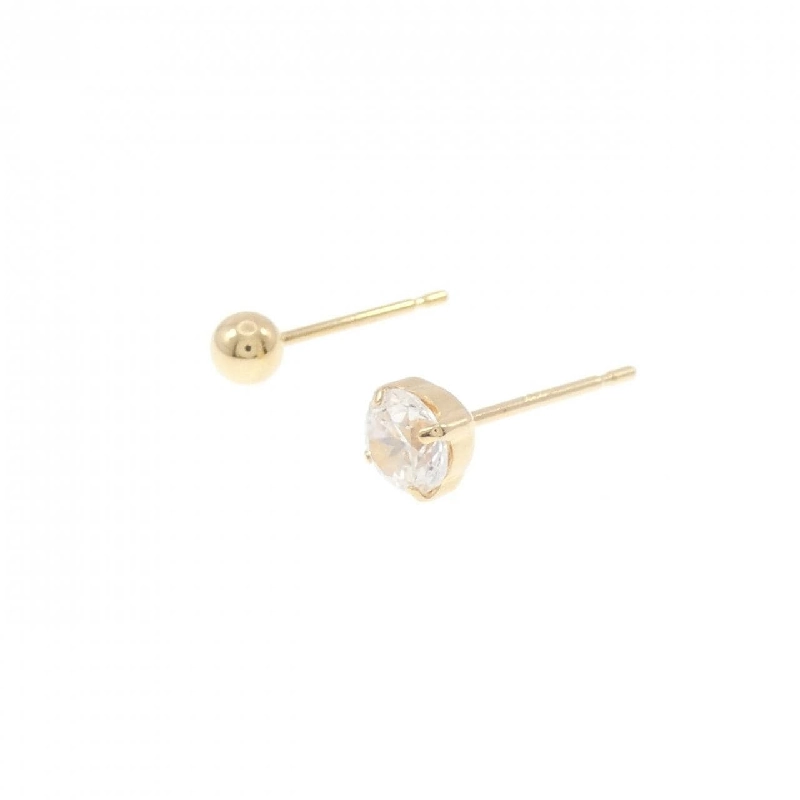 K18YG Bông tai Cubic - Hàng hiệu Chính hãng 868596