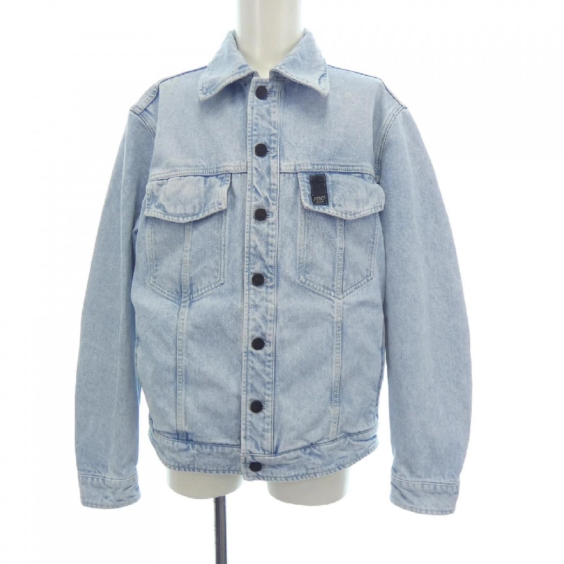 FENDI Áo khoác denim - Hàng hiệu Chính hãng 898428