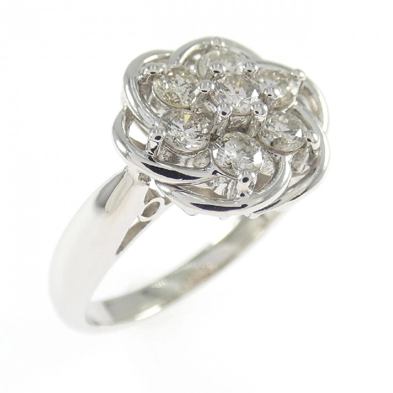 Nhẫn kim cương hoa PT900 0.50CT - Hàng hiệu Authentic 846579