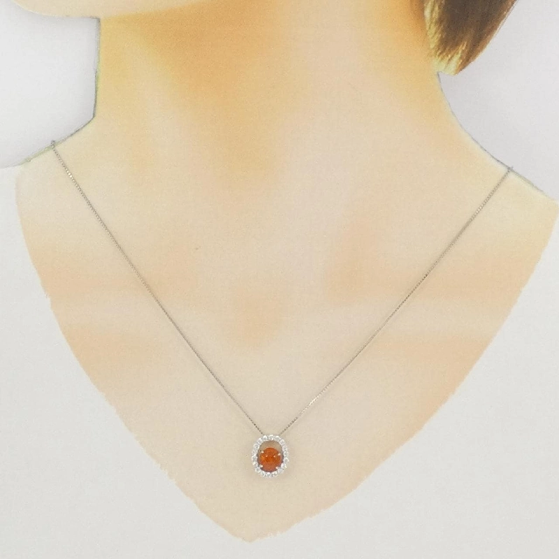 Dây chuyền Opal PT900/PT850 1.02CT - Hàng hiệu Chính hãng 858772