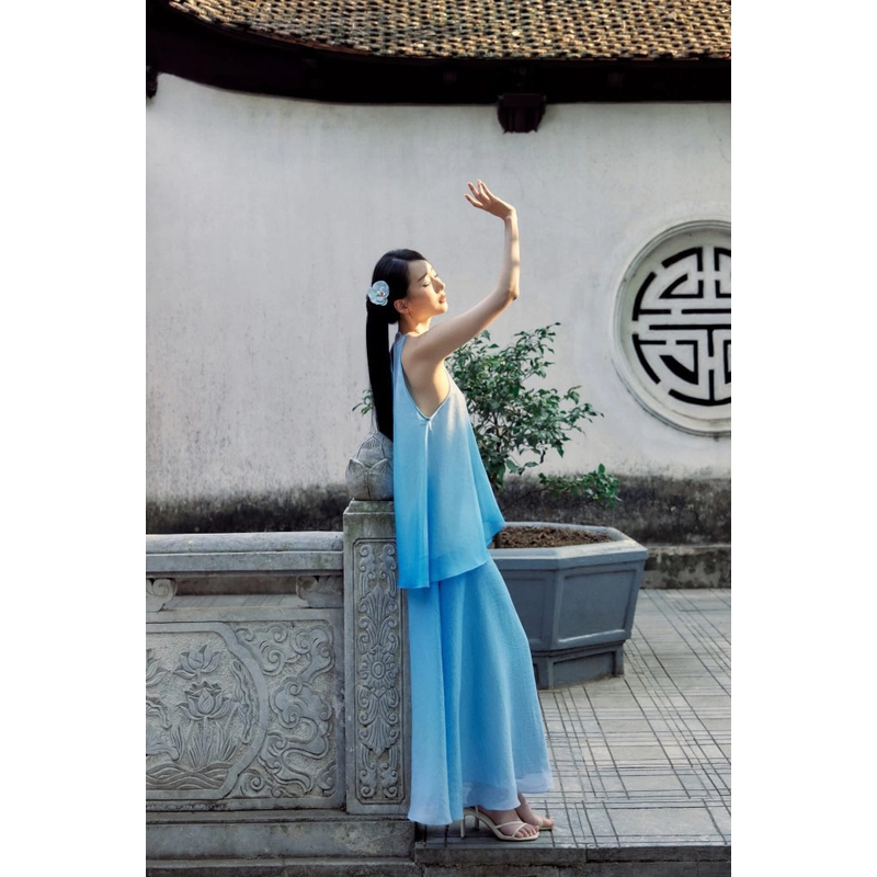 Set Áo Dài Thanh Vân Lam - LALIN 454617