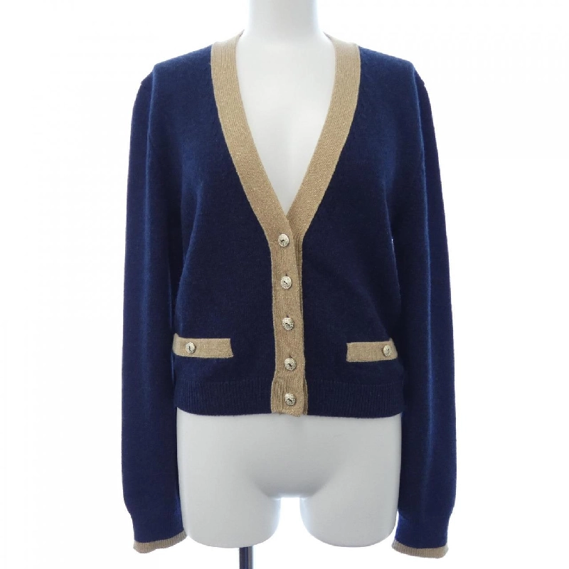 【Mã giảm giá】Áo khoác cardigan CHANEL 637781
