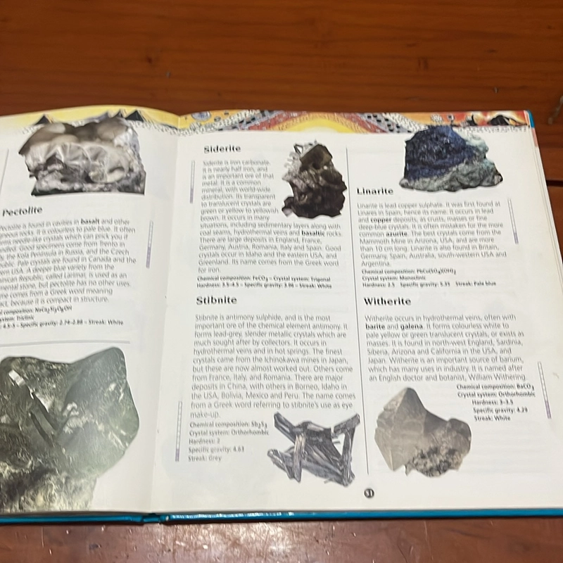 PICTURE BOOK Rocks & minerals 536494
