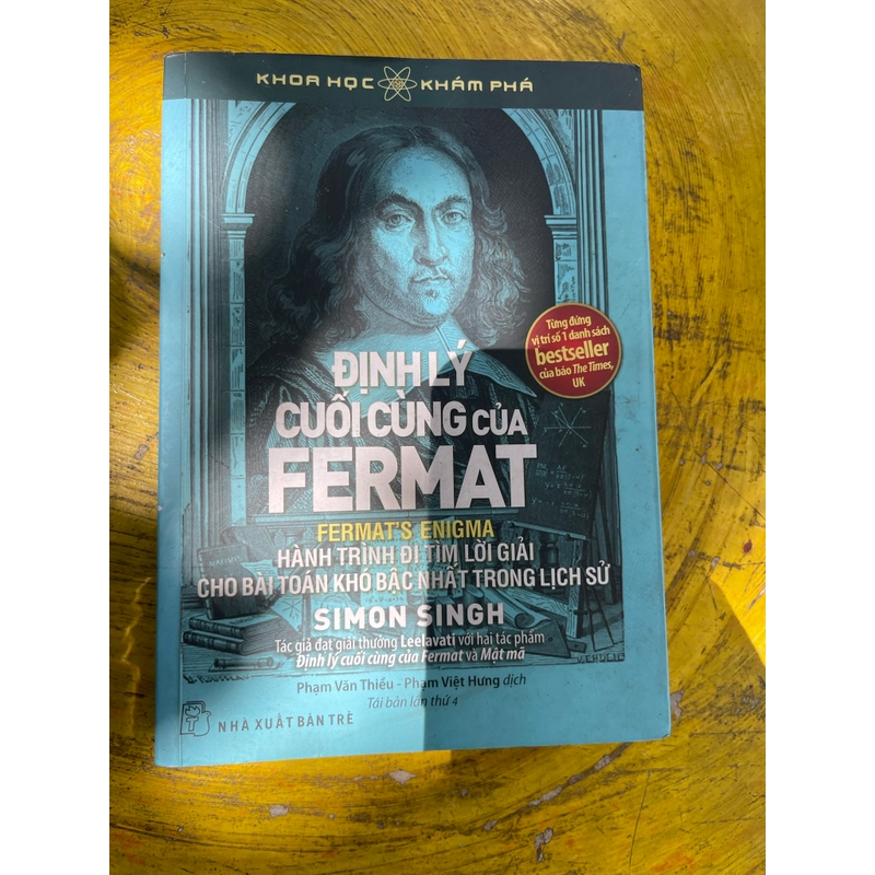 ĐỊNH LÝ CUỐI CÙNG CỦA FERMAT- SIMON SINGH 546604