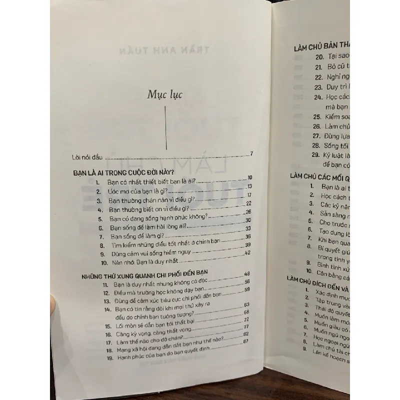 Làm chủ tuổi trẻ- Trần Anh Tuấn 600653