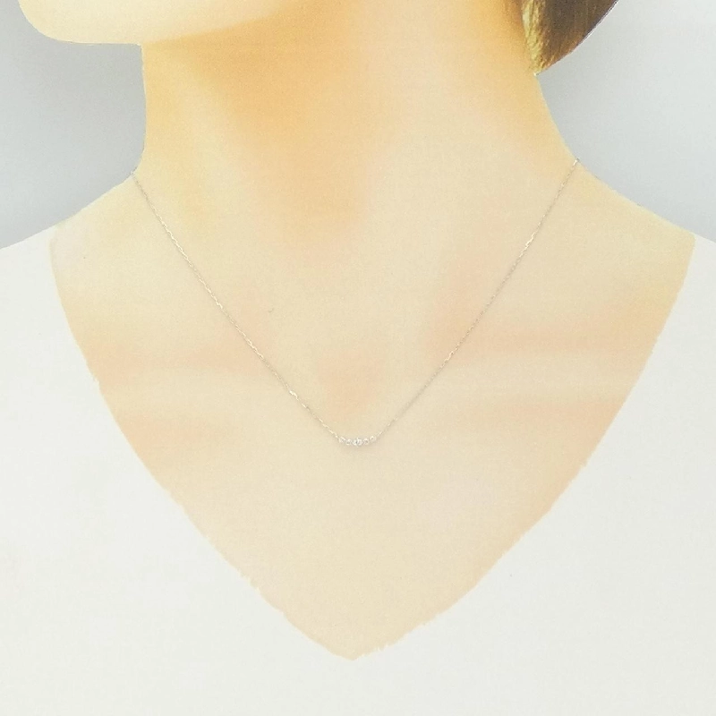 4゜C Dây chuyền kim cương - Hàng hiệu Authentic 844415