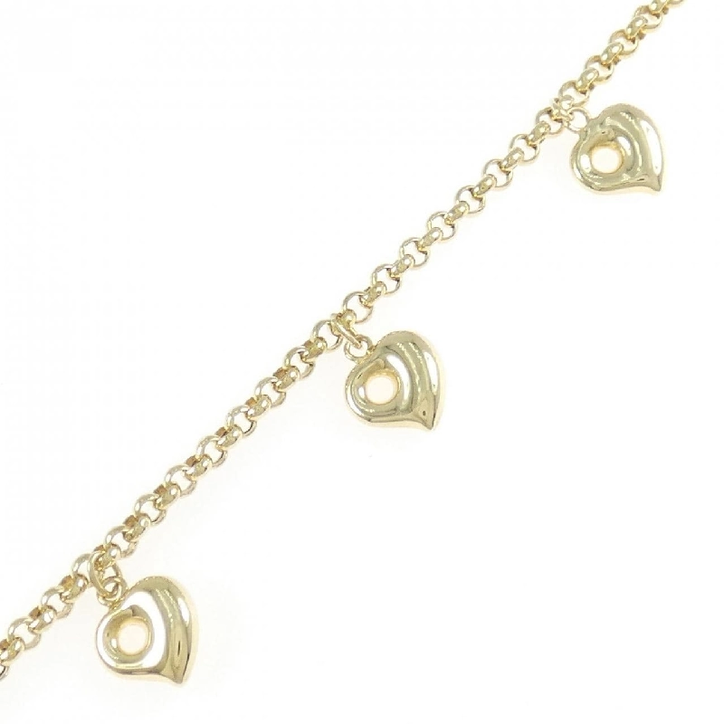 K18YG Vòng tay hình trái tim - Hàng hiệu Chính hãng 878236