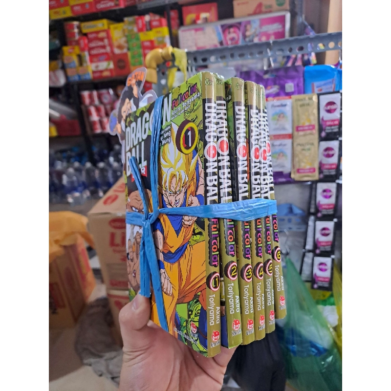 6 cuốn truyện tranh dragonball màu Phần 5: Truy lùng cell bọ hung mới 90% TRUYỆN TRANH HCM3012 Blogmeo040226 793298