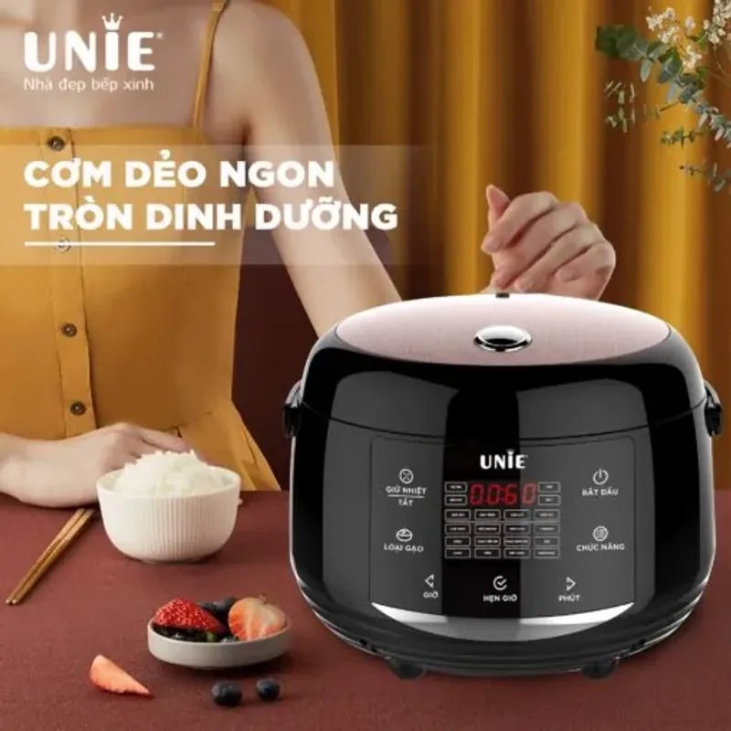 🌟 Nồi Cơm UNIE UEC1572B – Công Nghệ Ủ Nhiệt 3D – Cơm Nóng Suốt Ngày 718313