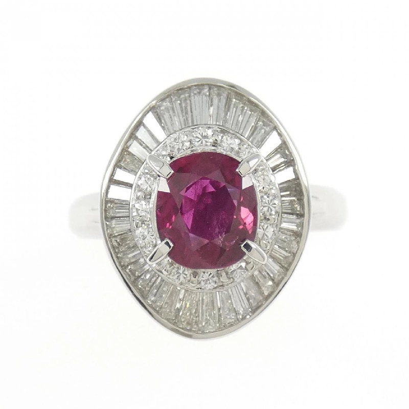 Nhẫn Ruby PT900 1.34CT 667405