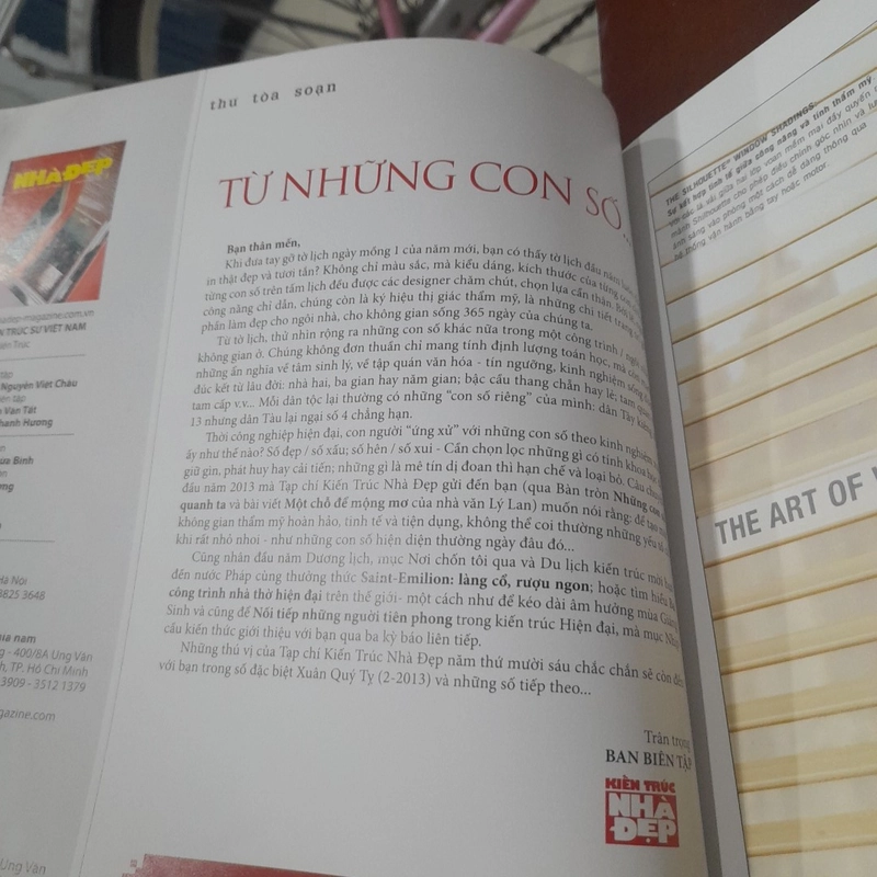 Kiến trúc NHÀ ĐẸP, Tháng 1/2013 - Những con số quanh ta 291719