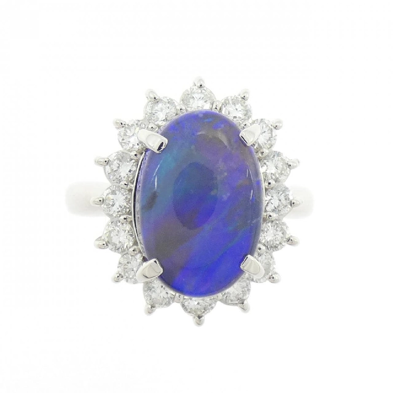 Nhẫn opal đen PT900 2.94CT 669641