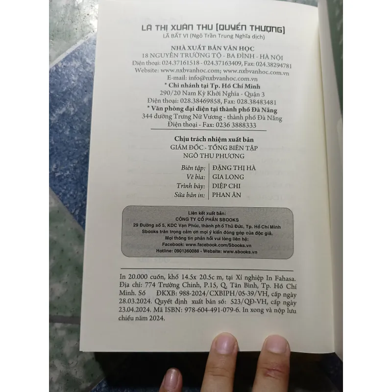 Lã Thị Xuân Thu ( 2 tập) - Lã Bất Vi 1000692