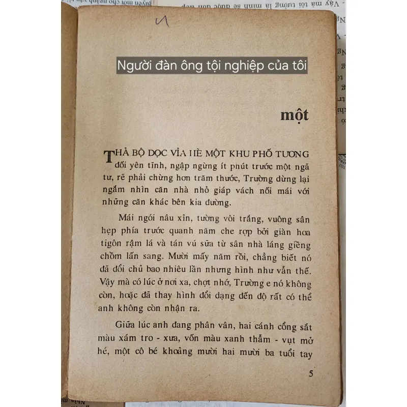 Tiểu thuyết: NGƯỜI ĐÀN ÔNG TỘI NGHIỆP CỦA TÔI - Mường Mán 707216