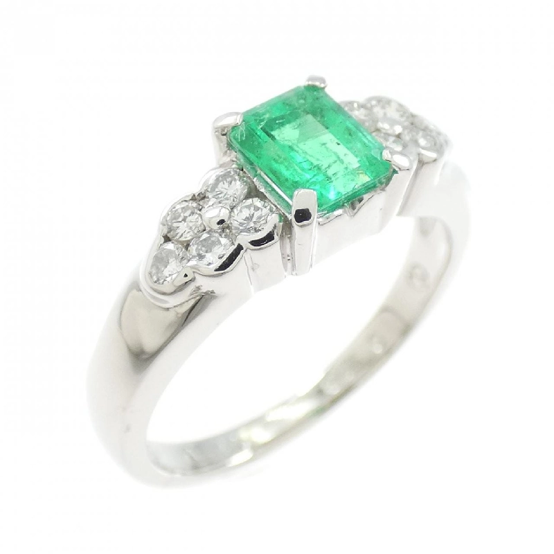 Nhẫn Emerald PT900 0.46CT - Hàng hiệu Chính hãng 851750