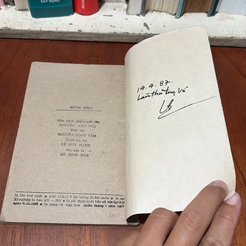 II Truyện: Rừng Trụi - Thanh Quế - 1987 777313