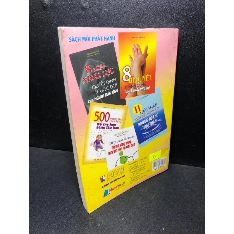 Cứu vớt tâm hồn 2008 Trần Minh Nhật mới 85% ố nhẹ ( tâm lý ) HCM2812 912781