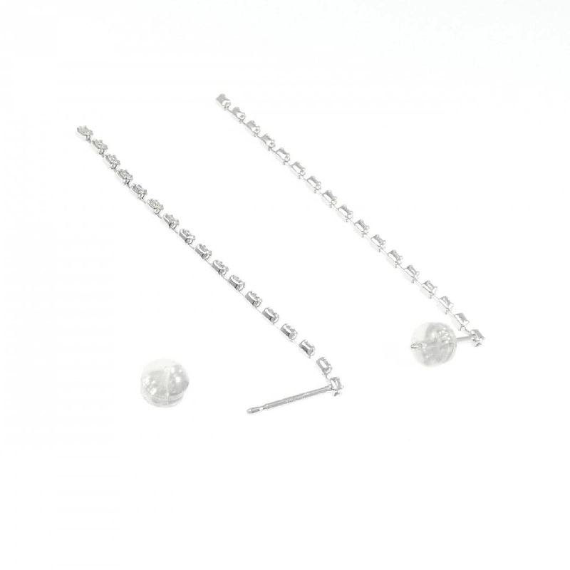 K18WG Bông tai kim cương 0.70CT - Hàng hiệu Chính hãng 870240