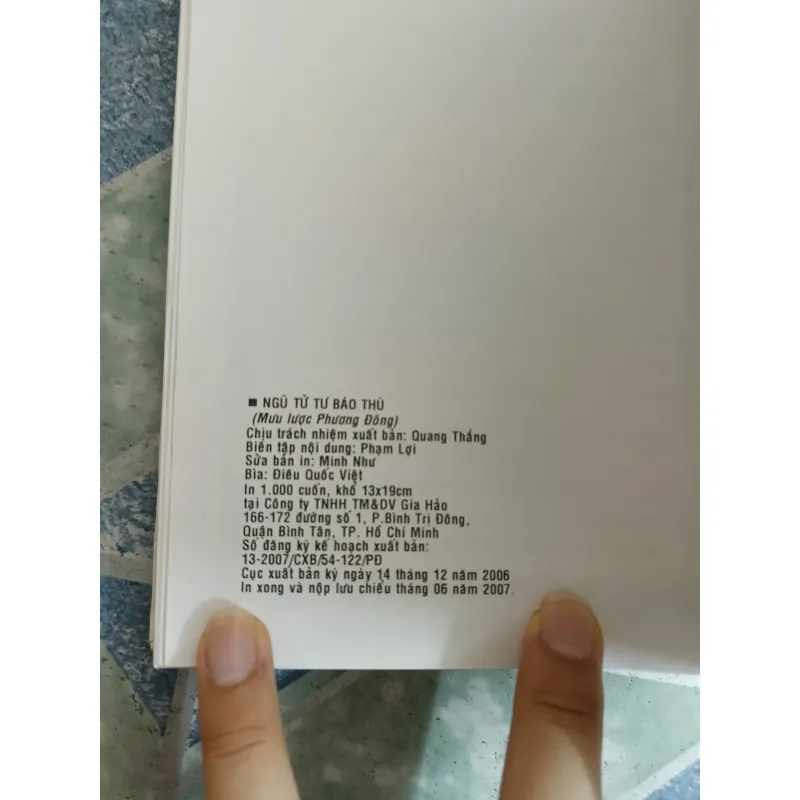 Ngủ Tử Tư báo thù ( mưu lược Phương Đông) - Trí Tuệ 572018