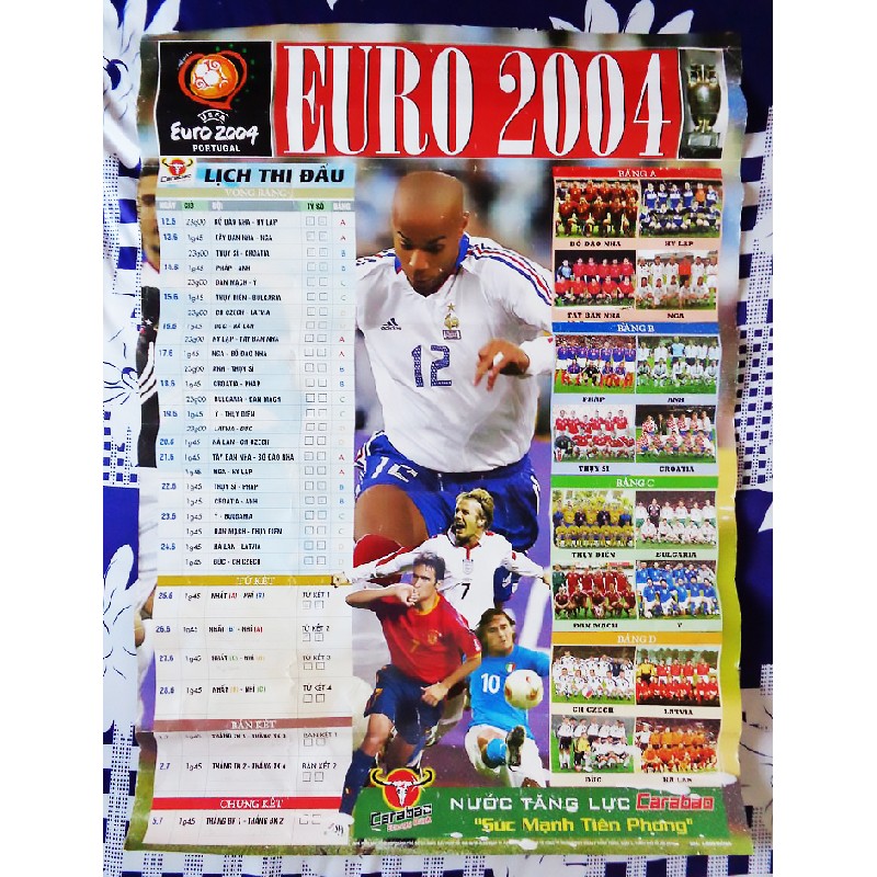 Lịch thi đấu Euro 2004 xưa 22237